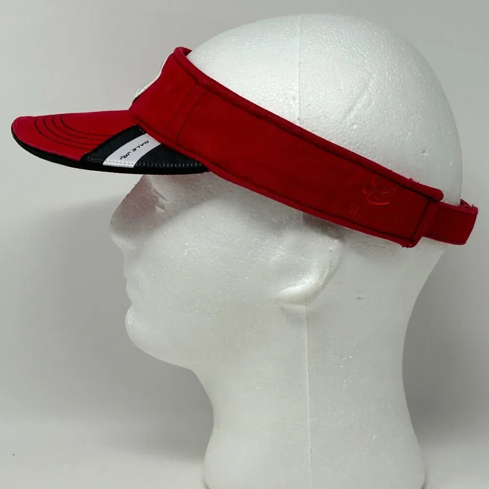 Dale Earnhardt Jr NASCAR Youth Visor Hat Cap Red Chase Child Kids Boys Girls